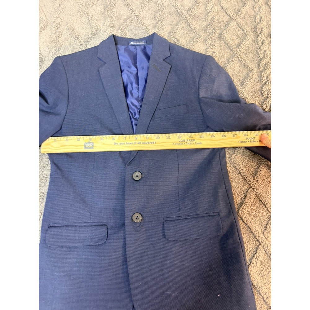 Boys Beige IZOD 3 piece Suit Jacket Size 16 And Pants Size 16 - Picture 3 of 14